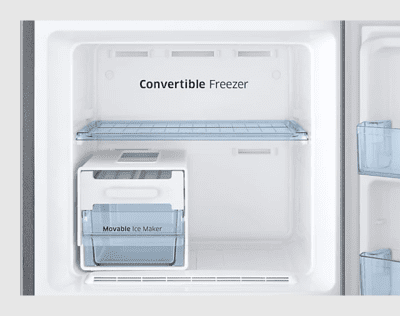 Samsung RT28A3722S8 253 litre Convertible Freezer Double Door Refrigerator Samsung RT28A3722S8 253 litre Convertible Freezer Double Door Refrigerator