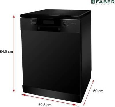 Faber FFSD 8PR 14S-BK 14 place Setting Dishwasher Faber FFSD 8PR 14S-BK 14 place Setting Dishwasher