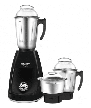 Maharaja Whiteline Turbo Prime DLX 750 W Mixer Grinder Maharaja Whiteline Turbo Prime DLX 750 W Mixer Grinder