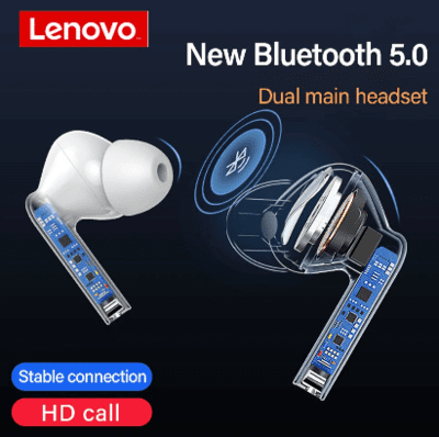 Lenovo XT90 Wireless TWS Bluetooth 5.0 Earbuds with Noise Cancelling Mic Lenovo XT90 Wireless TWS Bluetooth 5.0 Earbuds with Noise Cancelling Mic
