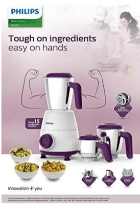 Philips Mixer Grinder HL7505