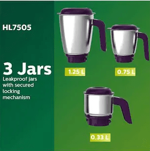 Philips Mixer Grinder HL7505