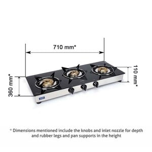 GLEN 1030 GT JUNIOR BB LPG GAS STOVE