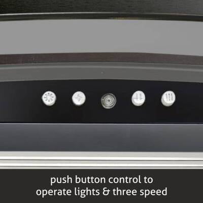 GLEN COOKER HOOD 60CM 1000M3 BLK LTW GLEN COOKER HOOD 60CM 1000M3 BLK LTW