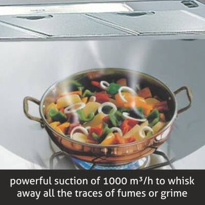 GLEN COOKER HOOD 6062 SS 60cm 1000M BF LTW GLEN COOKER HOOD 6062 SS 60cm 1000M BF LTW
