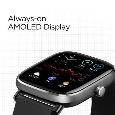 Amazfit GTS 2 mini with GPS, SpO2 Blood-oxygen Measurement I 70+ Sports Modes