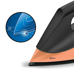HAVELLS DRY IRON ADORE PEACH 1100W HAVELLS DRY IRON ADORE PEACH 1100W