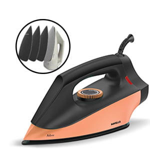 HAVELLS DRY IRON ADORE PEACH 1100W HAVELLS DRY IRON ADORE PEACH 1100W