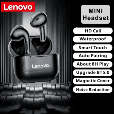 Lenovo LP40 TWS Bluetooth 5.0 HiFi Stereo Bass Earbuds