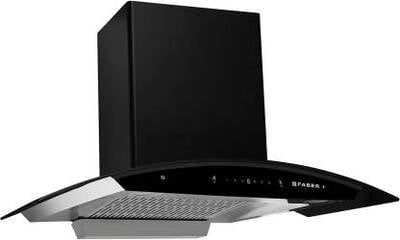 FABER HOOD EVEREST SC TC BK 90 cm Filterless, Auto Clean (Black 1200 CMH) FABER HOOD EVEREST SC TC BK 90 cm Filterless, Auto Clean (Black 1200 CMH)