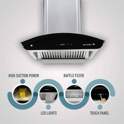 FABER Hood Primus Energy TC SS 60 cm , 1500m3/hr Auto Clean (Stainless Steel 1500 CMH) FABER Hood Primus Energy TC SS 60 cm , 1500m3/hr Auto Clean (Stainless Steel 1500 CMH)