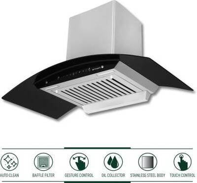 FABER Hood Zest HC SC SS 90 Auto Clean (Stainless Steel 1100 CMH) FABER Hood Zest HC SC SS 90 Auto Clean (Stainless Steel 1100 CMH)
