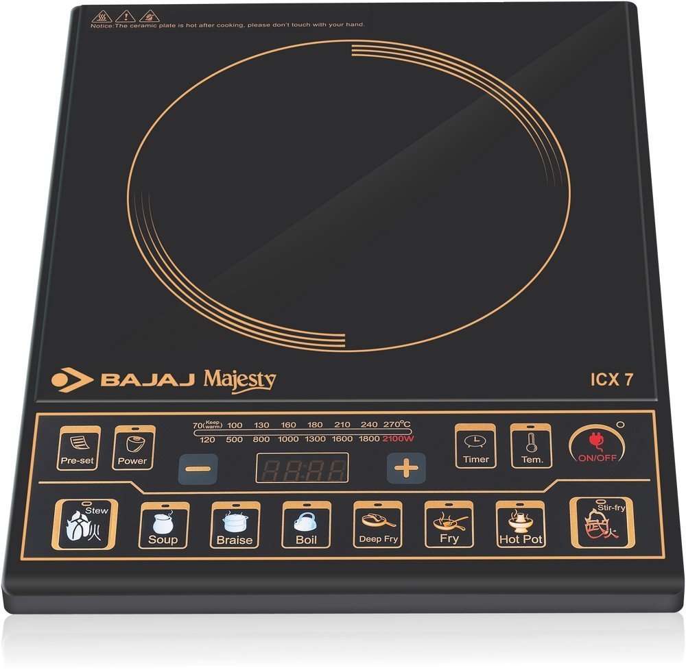 BAJAJ MAJESTY INDUCTION COOKER ICX 7 Dillimall.com BAJAJ MAJESTY INDUCTION COOKER ICX 7 Dillimall.com
