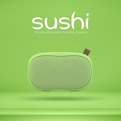 Corseca Sushi DMS2355 10 Watt 2.0 Channel Wireless Bluetooth Portable Speaker Corseca Sushi DMS2355 10 Watt 2.0 Channel Wireless Bluetooth Portable Speaker
