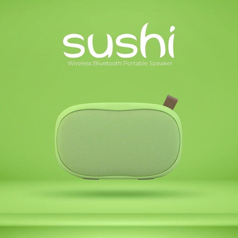 Corseca Sushi DMS2355 10 Watt 2.0 Channel Wireless Bluetooth Portable Speaker Corseca Sushi DMS2355 10 Watt 2.0 Channel Wireless Bluetooth Portable Speaker