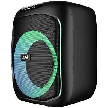 boAt Party Pal 195 50W Portable Bluetooth Speaker (RGB Light, 1.0 Channel, Midnight Black)