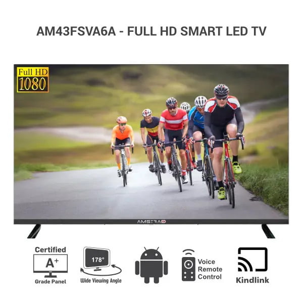 Amstrad 43 inch LED TV AM43FSVA6A Amstrad 43 inch LED TV AM43FSVA6A
