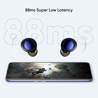 REALME BUDS Q 2 BLACK TWS EARPHONE REALME BUDS Q 2 BLACK TWS EARPHONE