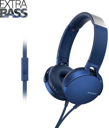 SONY STEREO HEADPHONE MDR-XB550AP/L