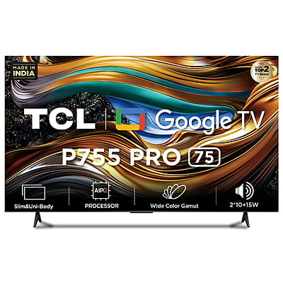 TCL LED TV 75" UHD 4K 75P755 Pro