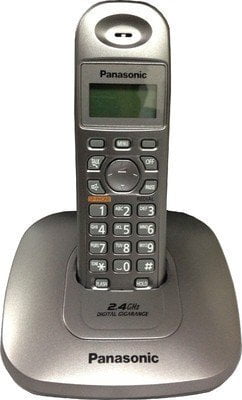 Panasonic KX-TG3611SXM Cordless Landline Phone  (Grey/Metallic)