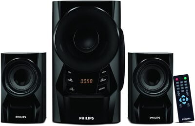 Philips MMS6080B/94 Multimedia 2.1 Speaker