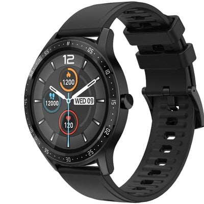 Fire-Boltt 360 SpO2 Full Touch Large Display Round Smart Watch with in-Built Games, 8 Days Battery Life, IP67 Water Resistant with Blood Oxygen and Heart Rate Monitoring BSW003