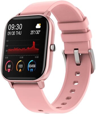 Fire-Boltt SpO2 Full Touch 1.4 inch Smart Watch 400 Nits Peak Brightness Metal Body 8 Days Battery Life with 24*7 Heart Rate monitoring IPX7 with Blood Oxygen, Fitness, Sports & Sleep Tracking