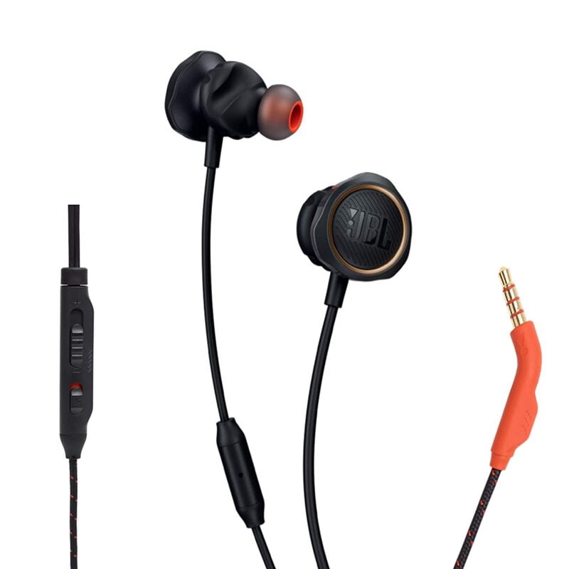 JBL Quantum 50 by Harman Wired in-Ear Gaming Headphone with Twist-Lock Technology JBL Quantum 50 by Harman Wired in-Ear Gaming Headphone with Twist-Lock Technology