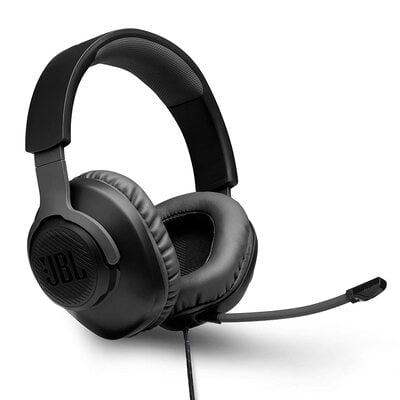 JBL Quantum 100, Wired Over Ear Gaming Headset