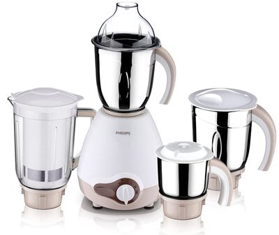 Philips HL1646/01 600-Watt Mixer Grinder with 4 Jars Philips HL1646/01 600-Watt Mixer Grinder with 4 Jars