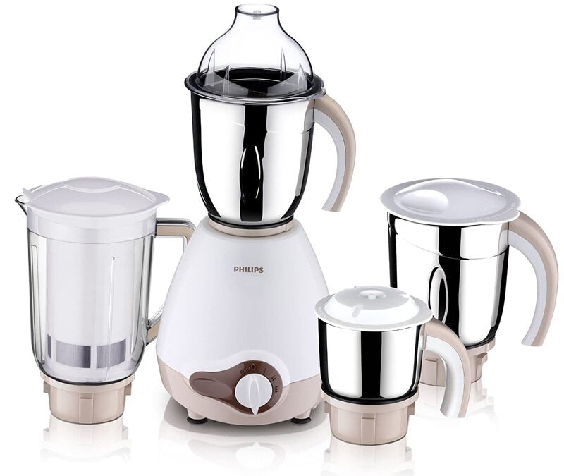 Philips HL1646/01 600-Watt Mixer Grinder with 4 Jars Philips HL1646/01 600-Watt Mixer Grinder with 4 Jars