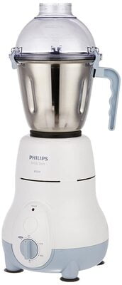 Philips HL1643/04 600-Watt Simply Silent Vertical Mixer Grinder with 3 Jars (White/Grey) Philips HL1643/04 600-Watt Simply Silent Vertical Mixer Grinder with 3 Jars (White/Grey)