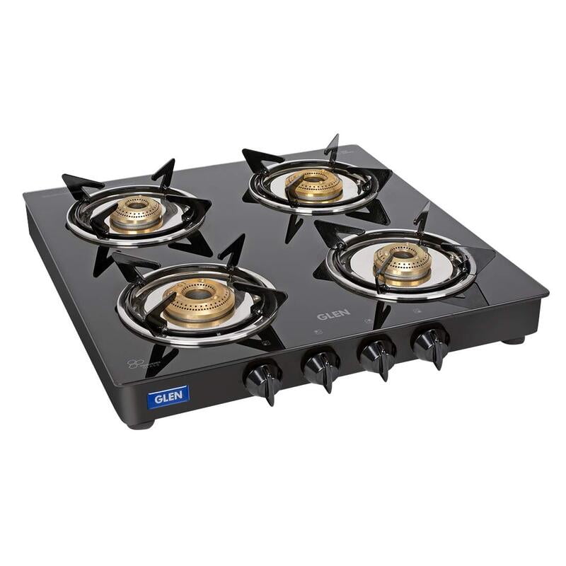 Glen 4 Burner Gas Stove 1040 GT Junior XL Brass Burner