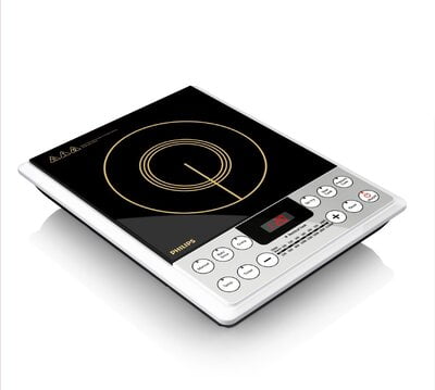 Philips HD4929 2100-Watt Induction Cooktop (Black)