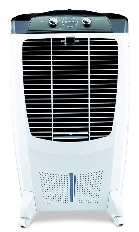 Bajaj DMH67 67L Desert Air Cooler with Antibacterial Honeycomb Pads, Turbo Fan Technology, Powerful Air Throw and 3-Speed Control, White Bajaj DMH67 67L Desert Air Cooler with Antibacterial Honeycomb Pads, Turbo Fan Technology, Powerful Air Throw and 3-Speed Control, White