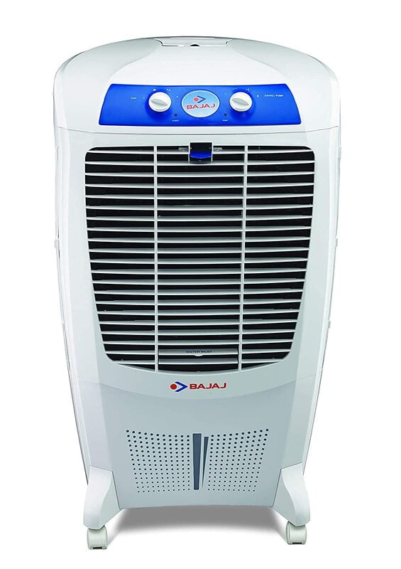 Bajaj DC 2016 Glacier 67L Desert Air Cooler with Turbo Fan Technology, Powerful Air Throw and 3-Speed Control, White Bajaj DC 2016 Glacier 67L Desert Air Cooler with Turbo Fan Technology, Powerful Air Throw and 3-Speed Control, White