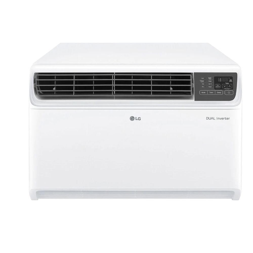 LG PW-Q12WUZA DUAL Inverter Window AC(1.0), 5 Star with Convertible 4-in-1 Cooling and ThinQ (Wi-Fi) LG PW-Q12WUZA DUAL Inverter Window AC(1.0), 5 Star with Convertible 4-in-1 Cooling and ThinQ (Wi-Fi)