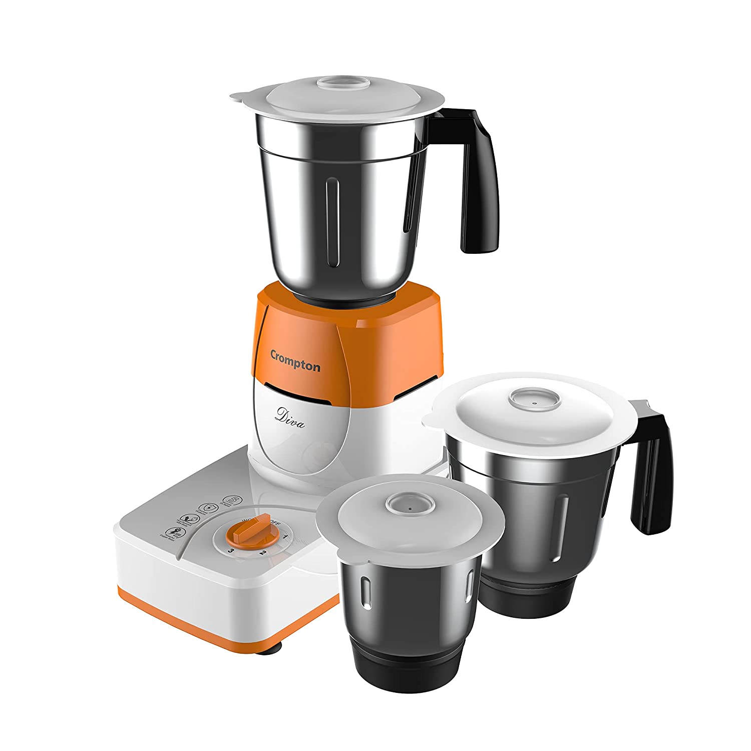 CROMPTON DS51 DIVA MIXER GRINDER, 500W 3J CROMPTON DS51 DIVA MIXER GRINDER, 500W 3J