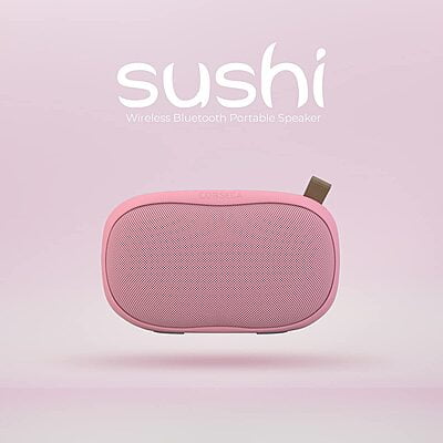 Corseca Sushi DMS2355 10 Watt 2.0 Channel Wireless Bluetooth Portable Speaker Corseca Sushi DMS2355 10 Watt 2.0 Channel Wireless Bluetooth Portable Speaker