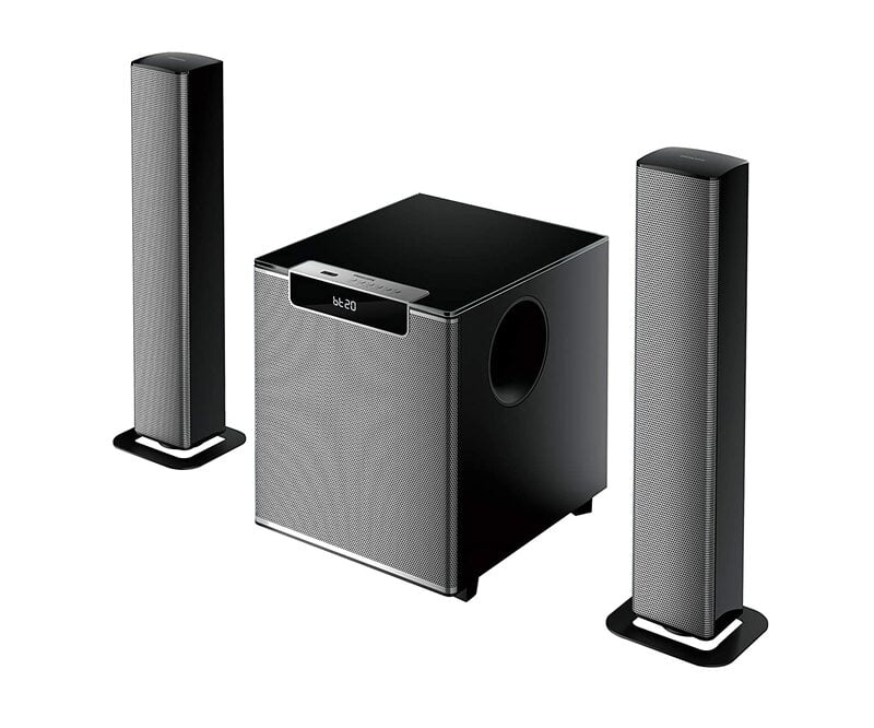 Philips Audio MMS2220B 2.1 Speaker 120W Bluetooth Convertible Multimedia Sound bar/Speaker