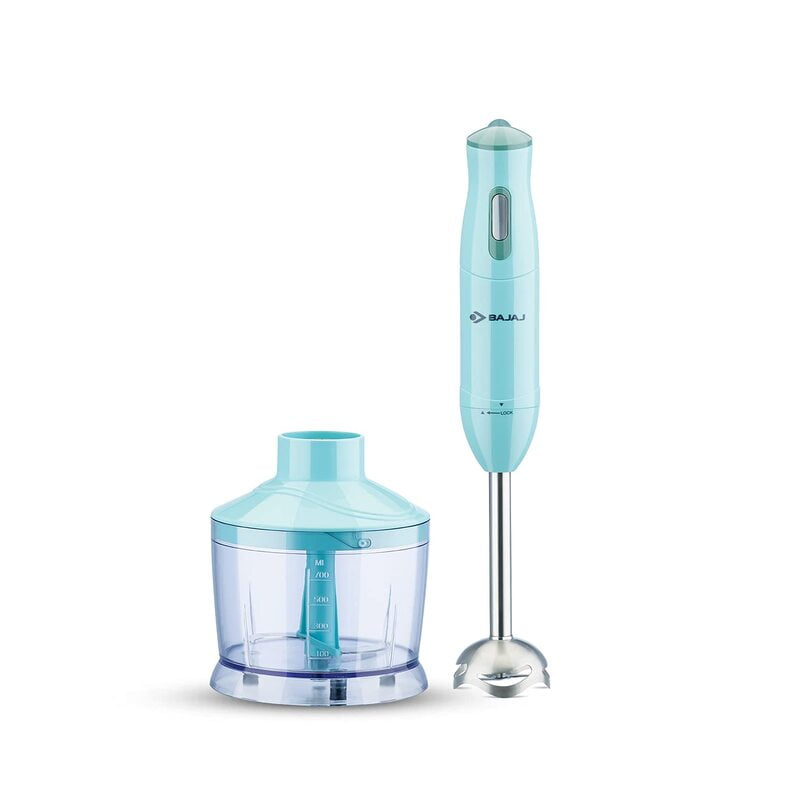 Bajaj HB 22 Silent 300W Hand Blender Light Blue