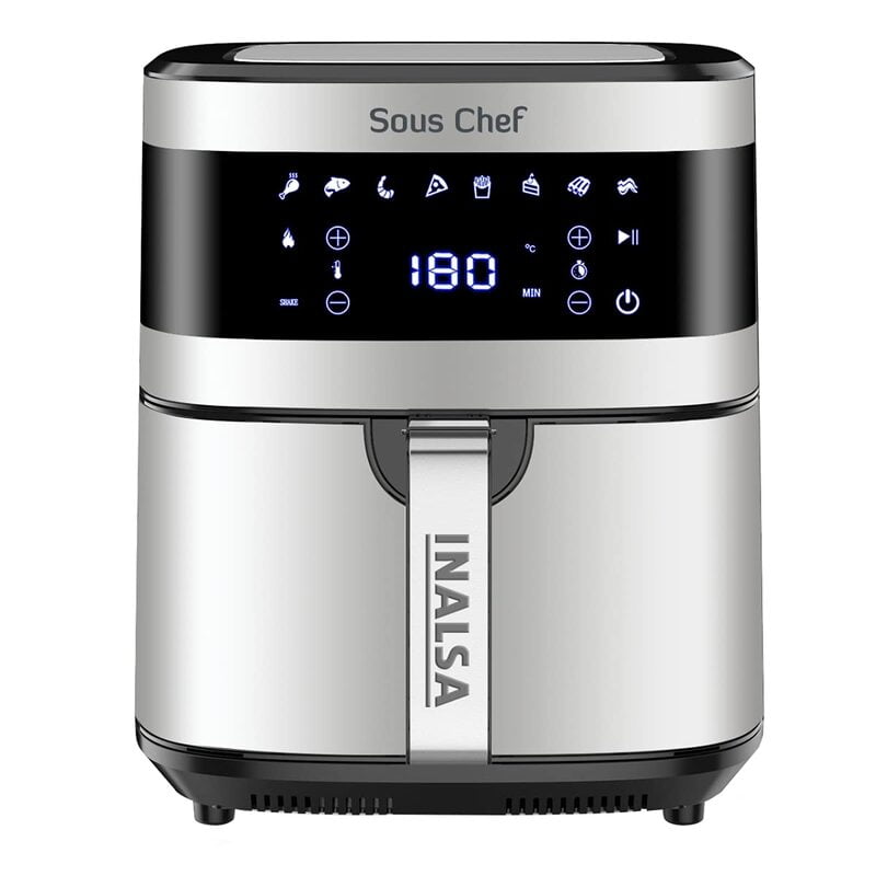 INALSA Air Fryer Digital 6.5 L Sous Chef-1650 Watt INALSA Air Fryer Digital 6.5 L Sous Chef-1650 Watt