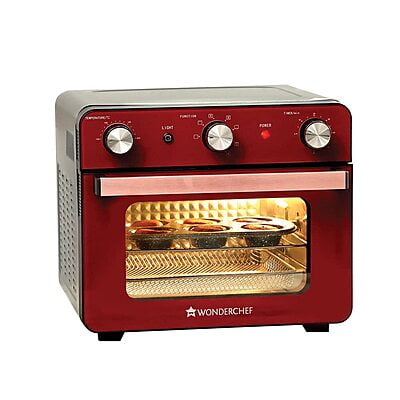 Wonderchef Crimson Edge Compact Air Fryer oven 23L