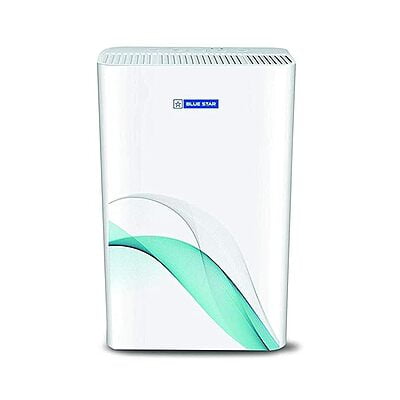 Blue Star Air Purifier BS-AP300DAI with UV Based Microbe DeActive+ Technology|HEPA Filter|Active Carbon|Ionizer|CADR 444 CMH|300 Sq.Ft Coverage Area