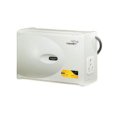 V-Guard VM 300 Voltage Stabilizer for Washing Machine and Trade mill (Light Grey)