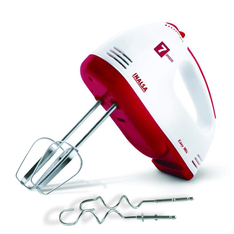 Inalsa hand mixer Easy mix Red 250 W Inalsa hand mixer Easy mix Red 250 W