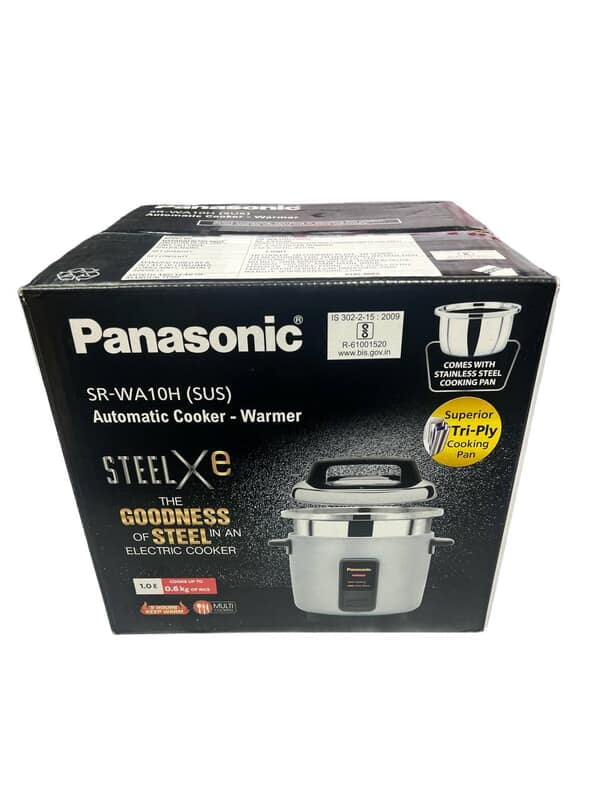 Panasonic Automatic cooker SR WA10H SUS -LDM -Silver