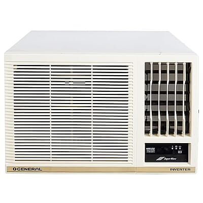 OGeneral BBAA Series 1.2 Ton 3 Star Window AC with Super Wave Technology 3-Speed Cooling (AFGB14BBAA-B, White)