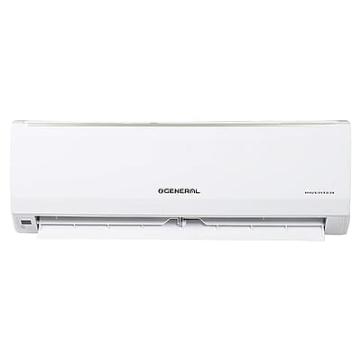 OGeneral 1 Ton 3 Star Split Inverter Air Conditioner ASGA12CLWA-B, White